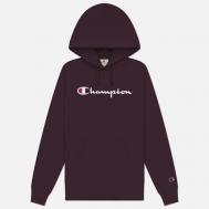 Женская толстовка  Big Logo Slim Fit Hoodie, цвет фиолетовый, размер L Champion