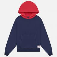 Мужская толстовка  Two Tone Hoodie, цвет синий, размер L Stussy
