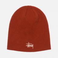 Шапка  Basic  Skullcap, цвет оранжевый Stussy