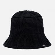 Панама  Cable Knit, цвет чёрный, размер S-M Stussy