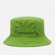 Панама  Crown Applique, цвет зелёный, размер S-M Stussy