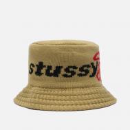 Панама  Knit  Sport, цвет бежевый, размер L-XL Stussy