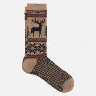 Носки  Wool Deer Snow Jacquard Crew, цвет бежевый, размер 44-46 EU ANONYMOUS ISM