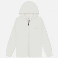 Мужская толстовка  Diagonal Raised Fleece Full Zip Logo Hoodie, цвет белый, размер M C.P. COMPANY