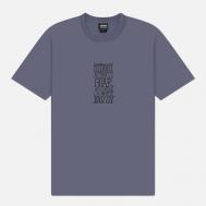 Мужская футболка  Authentic Gear Pigment Dyed, цвет синий, размер XL Stussy