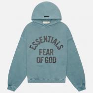 Мужская толстовка  Campus 90's Hoodie, цвет голубой, размер M FEAR OF GOD ESSENTIALS