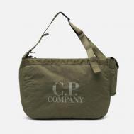 Сумка  Plain Paper Touch Logo Detail, цвет зелёный C.P. COMPANY