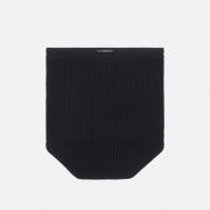 Шарф  Extrafine Merino Wool Ribbed Knit, цвет чёрный C.P. COMPANY