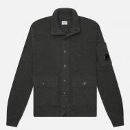 Мужской свитер  Lambswool GRS Buttoned Knit, цвет серый, размер L C.P. COMPANY