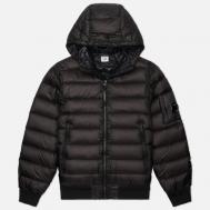 Мужской пуховик  D.D. Shell Down Hooded, цвет чёрный, размер S C.P. COMPANY