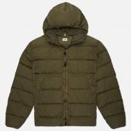 Мужской пуховик  Chrome-R Goggle Hooded Down, цвет оливковый, размер XL C.P. COMPANY