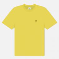 Мужская футболка  30/1 Jersey Goggle Regular Fit, цвет жёлтый, размер S C.P. COMPANY