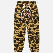 Мужские брюки  1st Camo Shark, цвет жёлтый, размер S A BATHING APE®