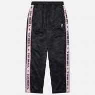 Мужские брюки  Solid Camo One Point Relaxed Fit, цвет чёрный, размер S A BATHING APE®