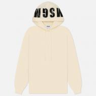 Женская толстовка   Brush Stroke Hoodie, цвет бежевый, размер M MSGM