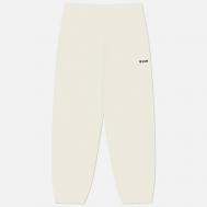 Мужские брюки  Fleece Micrologo Print, цвет бежевый, размер XL MSGM