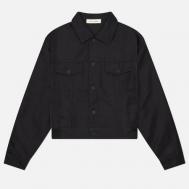 Мужская демисезонная куртка  Trucker, цвет чёрный, размер M FEAR OF GOD ESSENTIALS