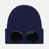 Шапка  Cotton Goggle Lenses, цвет синий C.P. COMPANY