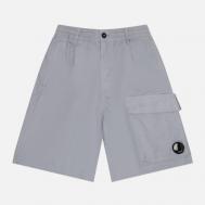 Мужские шорты  Micro-Reps Boxy Lens, цвет голубой, размер 50 C.P. COMPANY