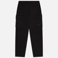 Мужские брюки  Cotton Gabardine Loose Fit Cargo, цвет чёрный, размер 52 C.P. COMPANY