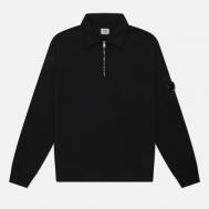 Мужская толстовка  Malfile Fleece Lens Half-Zip, цвет чёрный, размер XXL C.P. COMPANY