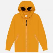 Мужская толстовка  Diagonal Raised Fleece Goggle Hoodie Regular, цвет оранжевый, размер XXL C.P. COMPANY