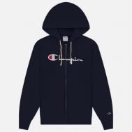 Мужская толстовка  Pinnacle Heavyweight Full-Zip Fleece Hoodie, цвет синий, размер M CHAMPION REVERSE WEAVE