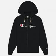 Мужская толстовка  Pinnacle Heavyweight Full-Zip Fleece Hoodie, цвет чёрный, размер S CHAMPION REVERSE WEAVE