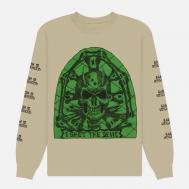 Мужской лонгслив  x Babylon LS-1, цвет бежевый, размер S Neighborhood