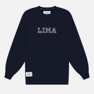 Мужская толстовка  Academy Crewneck, цвет синий, размер XL WTAPS®