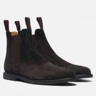 Мужские ботинки  Chelsea Classic Waxed Suede, цвет коричневый, размер 41 EU Common Projects