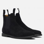 Мужские ботинки  Chelsea Classic Waxed Suede, цвет чёрный, размер 45 EU Common Projects