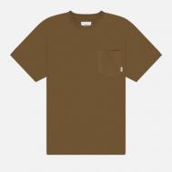Мужская футболка  AII, цвет коричневый, размер M WTAPS®