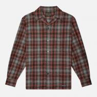 Мужская рубашка  x Pendleton Wool Ombre Check Open Collar Type 2, цвет серый, размер XL WACKO MARIA