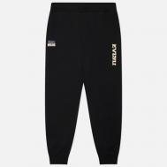 Мужские брюки  Logo Embroidery & Grateful Crane Daicock Print Regular Fit, цвет чёрный, размер L Evisu