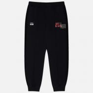 Мужские брюки  Heritage Sashiko Patch Pocket, цвет чёрный, размер XXL Evisu