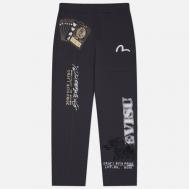 Мужские брюки  Heritage Hand Drawing All Over Print, цвет серый, размер XL Evisu