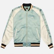 Мужская куртка бомбер  Vintage Faded Souvenir, цвет зелёный, размер XL Evisu