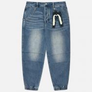 Мужские джинсы  Heritage Denim Jogger & Metal Chain, цвет синий, размер 30 Evisu