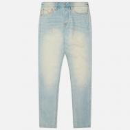 Мужские джинсы  Heritage 7-Pocket Washed Seagull Print, цвет голубой, размер 34 Evisu