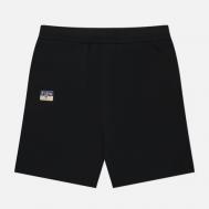 Мужские шорты  Heritage Hand-Drawn Daicock Printed, цвет чёрный, размер M Evisu