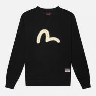 Мужская толстовка  Heritage Seagull Embroidery Knitted, цвет чёрный, размер L Evisu