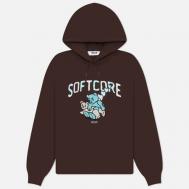 Мужская толстовка  Softcore, цвет коричневый, размер M MSGM