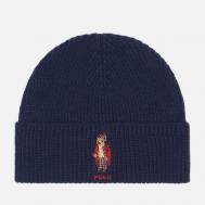 Шапка  Holiday Bear, цвет синий Polo Ralph Lauren
