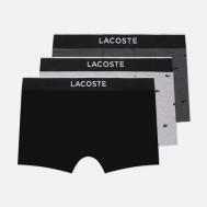 Комплект мужских трусов  Underwear 3-Pack Printed Stretch Trunks, цвет комбинированный, размер M Lacoste