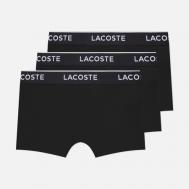Комплект мужских трусов  Underwear Trunks 3-Pack, цвет чёрный, размер XL Lacoste