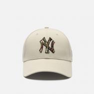 Кепка  Outline Camo 9Forty New York Yankees, цвет бежевый New Era