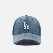 Кепка  Acid Wash Denim 9Forty LA Dodgers, цвет голубой New Era
