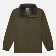 Мужская куртка ветровка  Dubliner Waterproof, цвет зелёный, размер M Helly Hansen