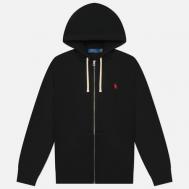 Мужская толстовка  Classic Full Zip Hoodie Fleece, цвет чёрный, размер L Polo Ralph Lauren